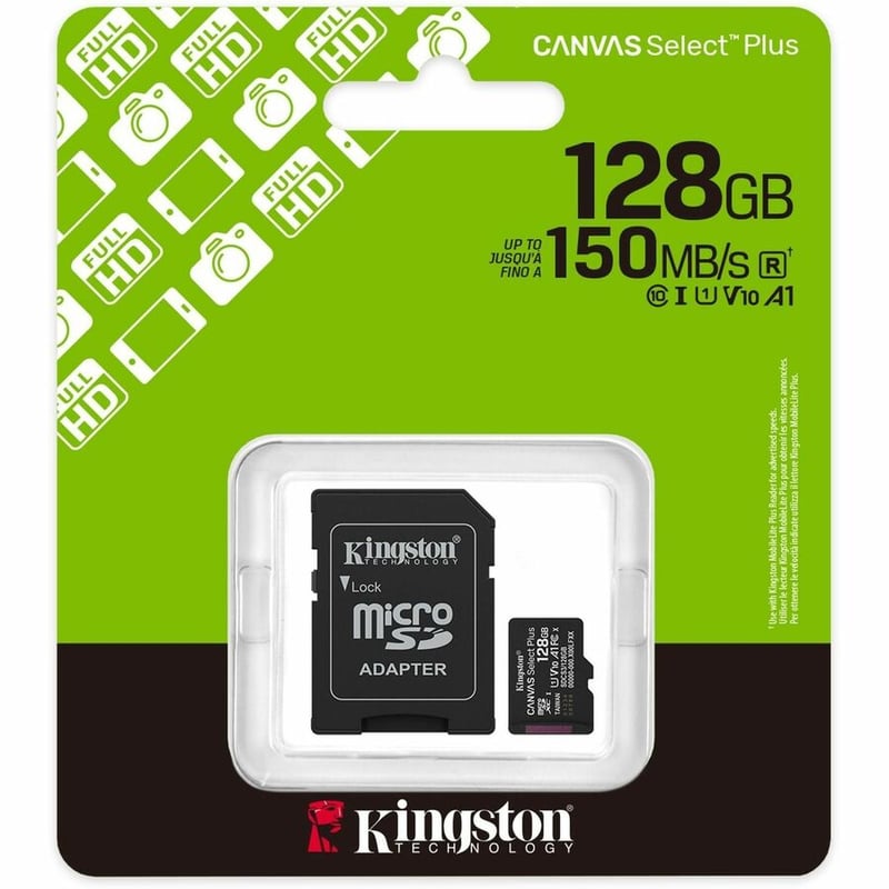 LA 128GB MICROSDXC CANVAS SELECT PLUS GEN3 150MB/S A1 CARD + - Thumbnail 3
