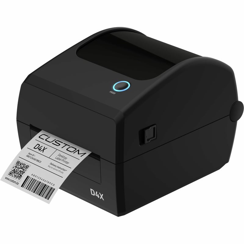 D4X DIRECT THERMAL LABEL PRINTER USB ETH BLUETOOTH - Thumbnail 1
