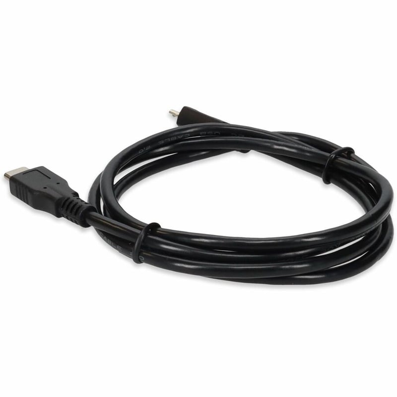 3ft (1m) USB-C 3.1 Male to Micro USB-B 2.0 Male Black Adapter Cable - Thumbnail 3