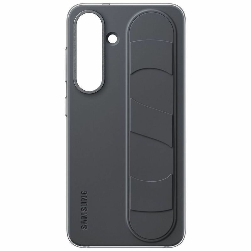 Samsung Galaxy S25 Standing Grip Case, Black - Thumbnail 1