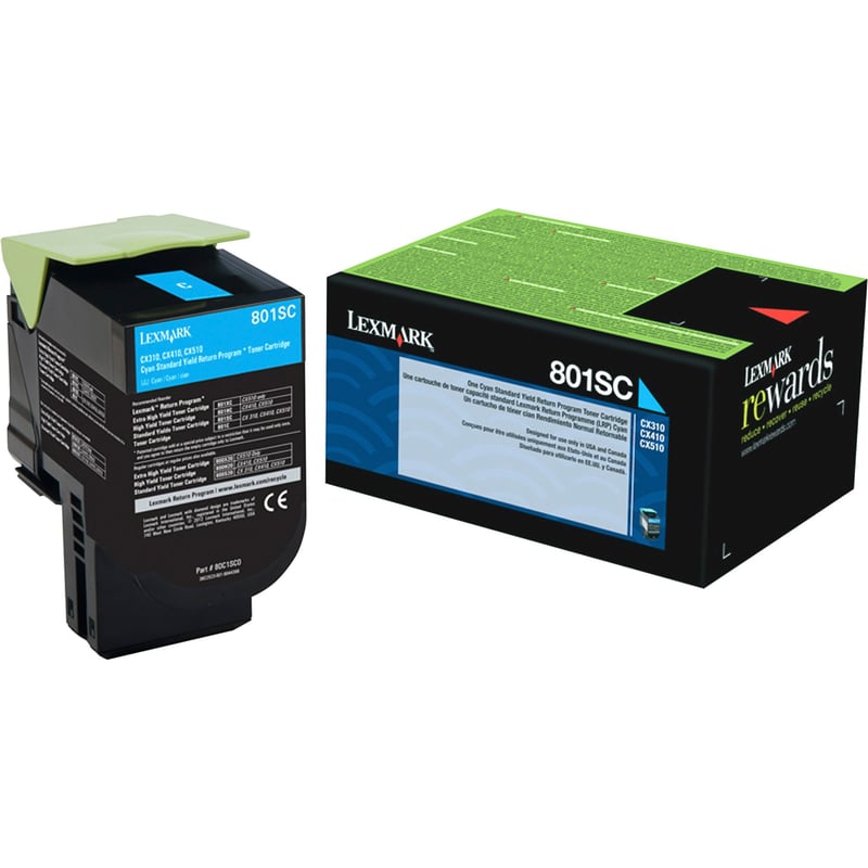 Lexmark Unison 801SC Toner Cartridge - Thumbnail 1