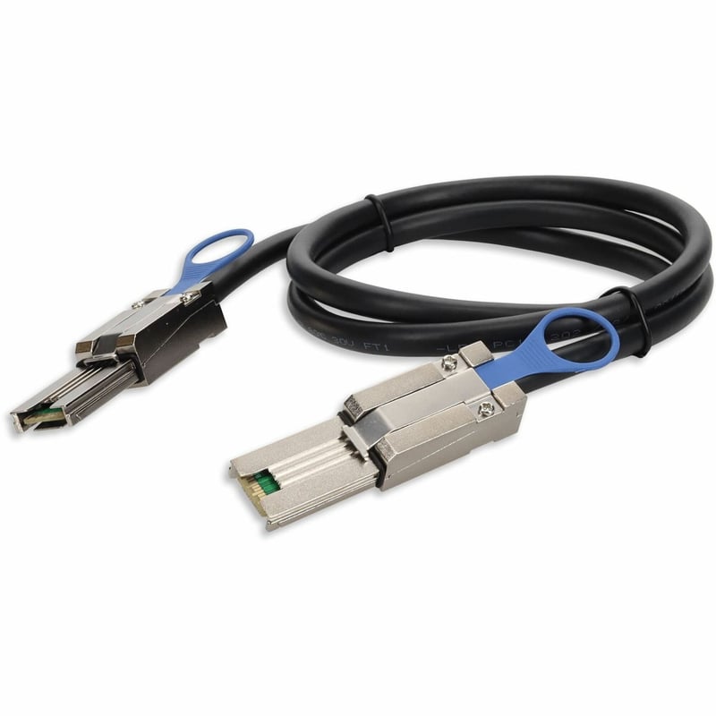 AddOn 1m SFF-8088 External Mini-SAS Male to Male Storage Cable - Thumbnail 1
