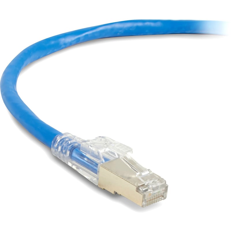 Black Box CAT6A 650-MHz Locking Snagless Patch Cable - Thumbnail 1