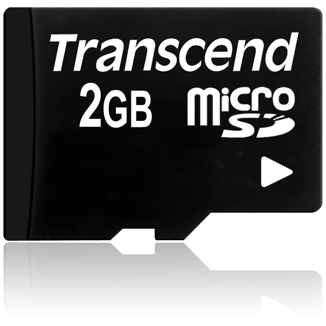 Transcend 2GB microSD Card - Thumbnail 1