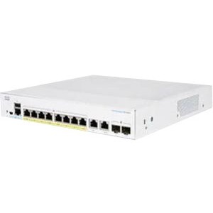 CBS350 MANAGED 8-PORT GE, FULL POE,2X1G COMBO REMANUFACTURED