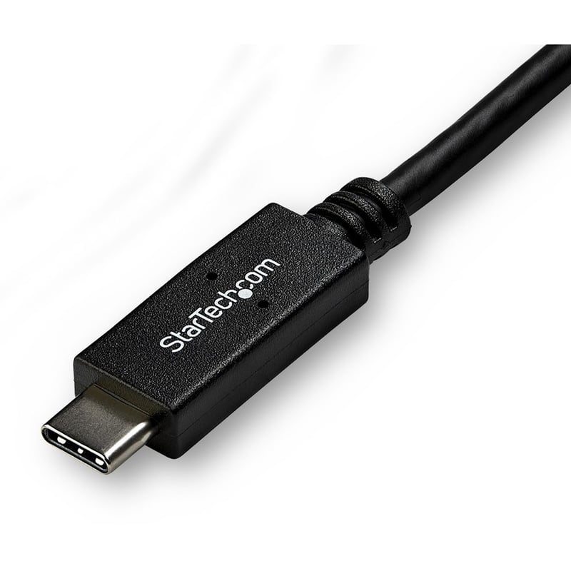 StarTech.com 10ft (3m) USB C to DVI Cable - 1080p USB Type-C to DVI-Digital Video Display Adapter Monitor Cable - Works w/ Thunderbolt 3 - Thumbnail 3