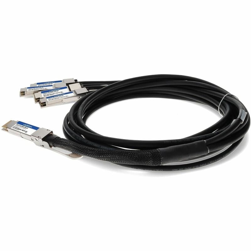 ARISTA CAB-D-4Q-400G-3M COMP TAA 400G-CU QSFP-DD/4XQSFP56 DAC 3M - Thumbnail 2