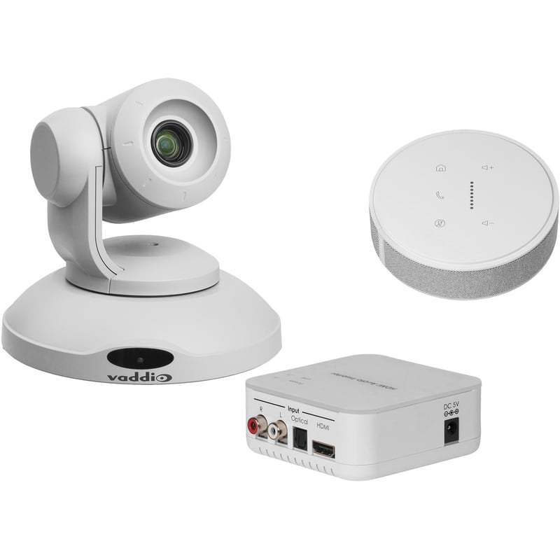 Vaddio ConferenceSHOT AV HD Conference Room System - White - Thumbnail 1