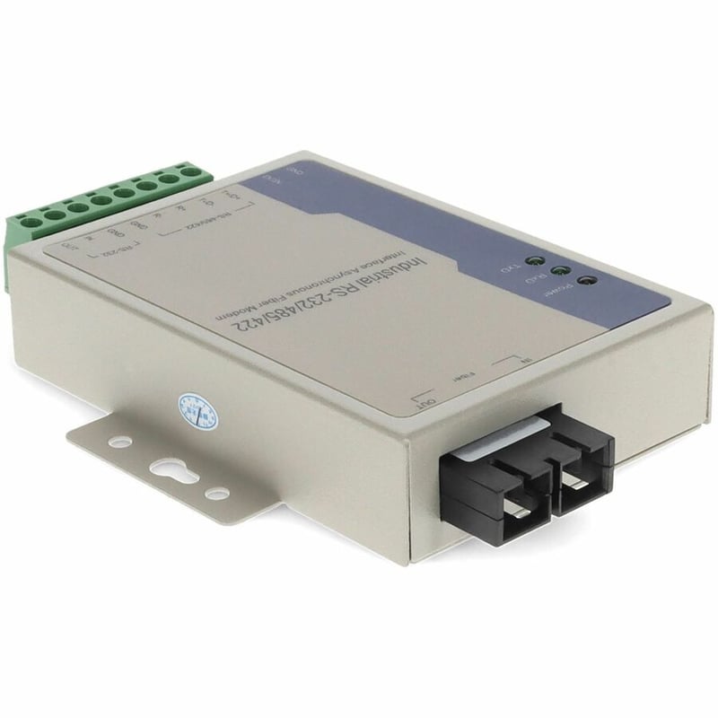 AddOn Serial RS232/RS485/RS422 to Fiber SMF 1310nm 20km SC Serial Media Converter - Thumbnail 3