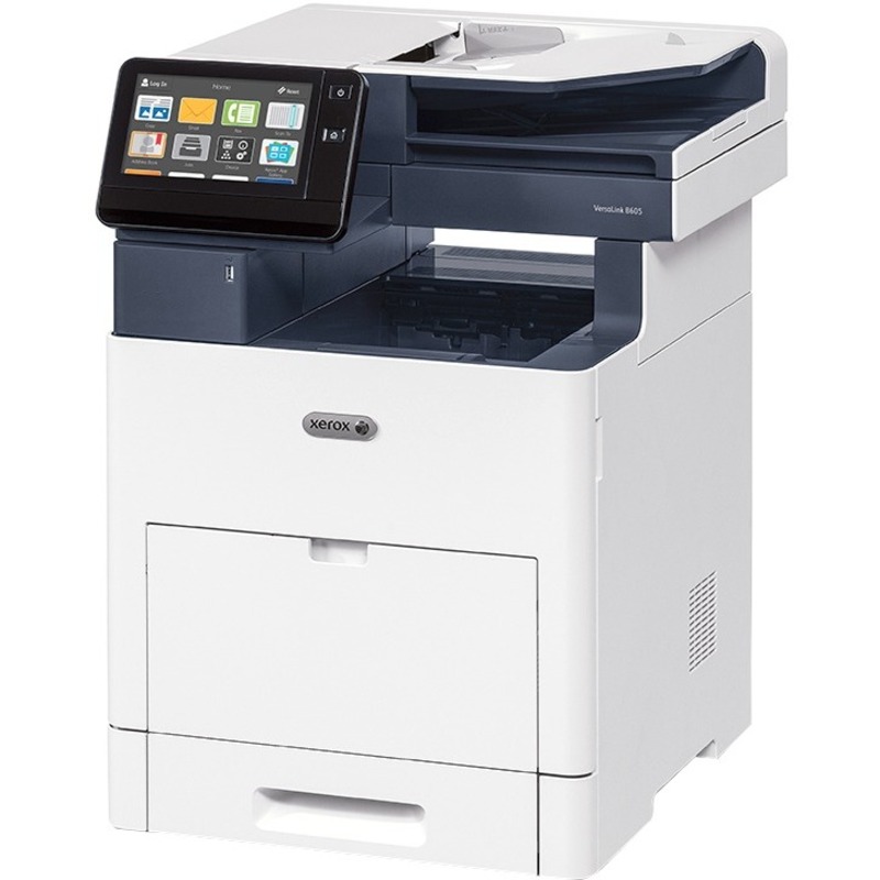 Xerox VersaLink B615 LED Multifunction Printer-Monochrome-Copier/Fax/Scanner-58 ppm Mono Print-1200x1200 Print-Automatic Duplex Print-275000 Pages Monthly-700 sheets Input-Color Scanner-600 Optical Scan-Monochrome Fax-Gigabit Ethernet - Thumbnail 3