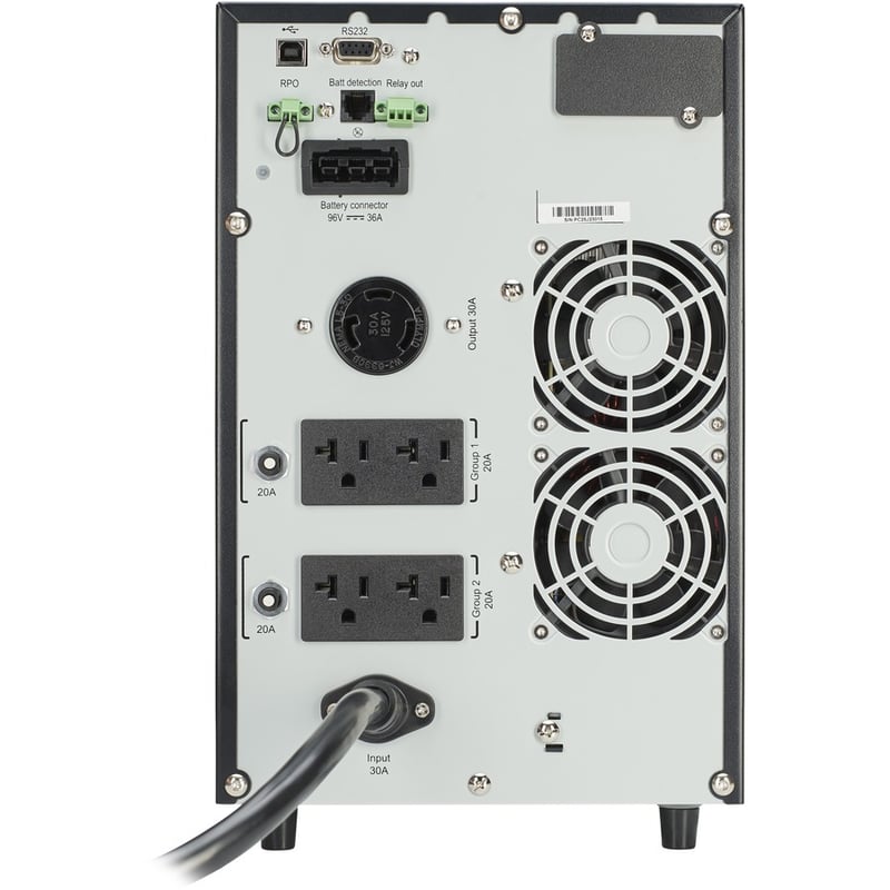 Eaton 9SX 3000VA 2700W 120V Online Double-Conversion UPS - 4 NEMA 5-20R, 1 L5-30R Outlets, Cybersecure Network Card Option, Extended Run, Tower - Thumbnail 2