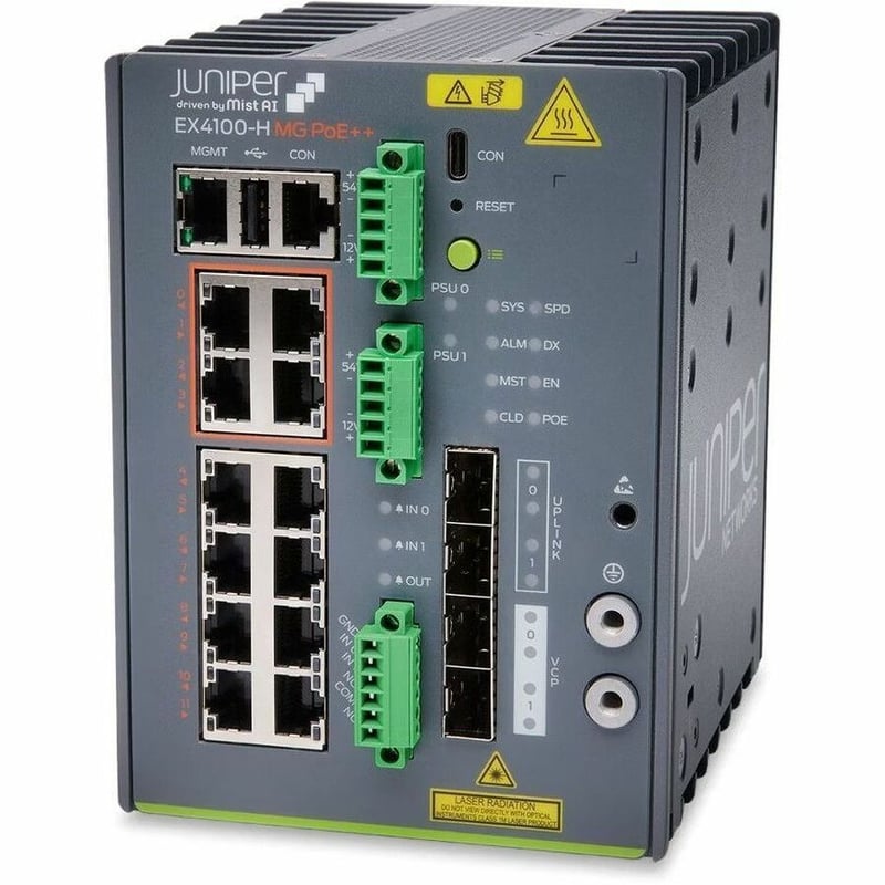 Juniper EX4100-H-24MP-DC Ethernet Switch - Thumbnail 1