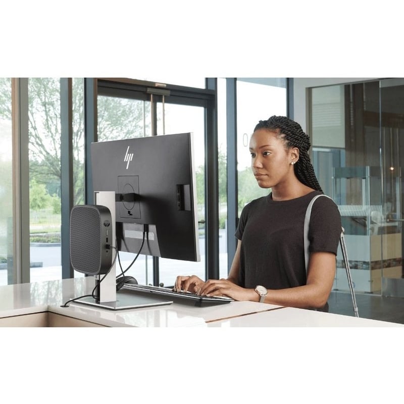 HP t540 Thin Client - AMD Ryzen R1305G Dual-core (2 Core) 1.50 GHz - TAA Compliant - Thumbnail 5