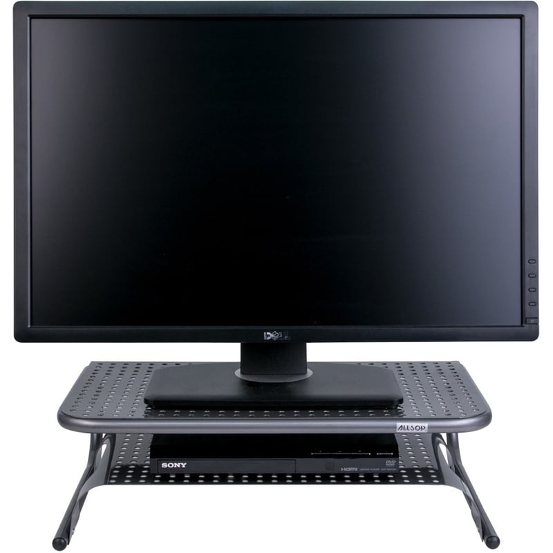 Allsop Metal Art Printer Stand 18 x 9.75 Wide Platform - Pewter (27873) - Thumbnail 2