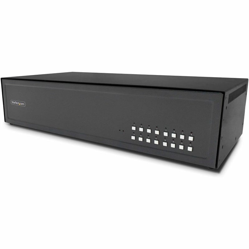 SECURE 16-PORT DVI KVM SWITCH NIAP 4.0 CAC US BUILT - Thumbnail 1
