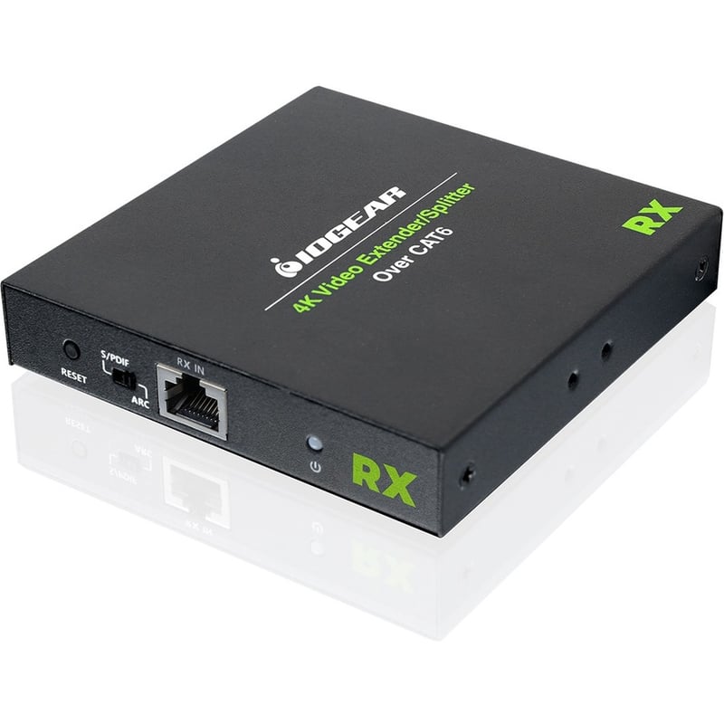 IOGEAR Extra Receiver for GVE4K60KIT-4K Video Extender over Ethernet - Thumbnail 2