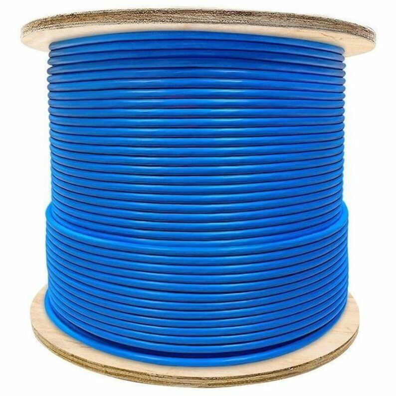 MONOPRICE CAT5E 1000FT BLUE CMR BULK CABLE SHIELDED (F/UTP) SOLID 24AWG 350M - Thumbnail 3