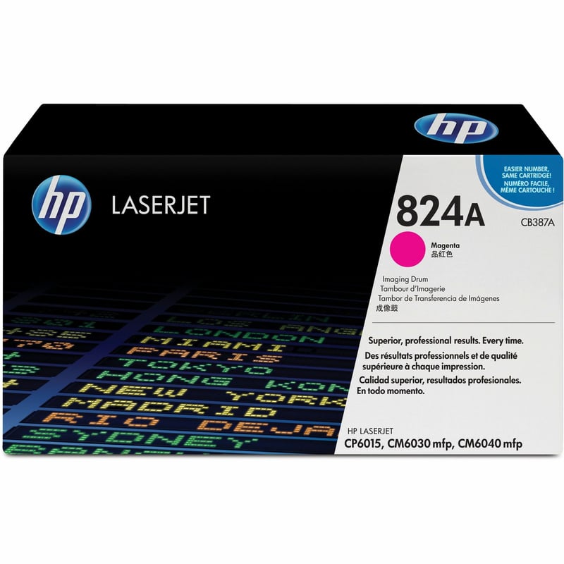 HP 824A (CB387A) Magenta Original LaserJet Image Drum - Single Pack - Thumbnail 1