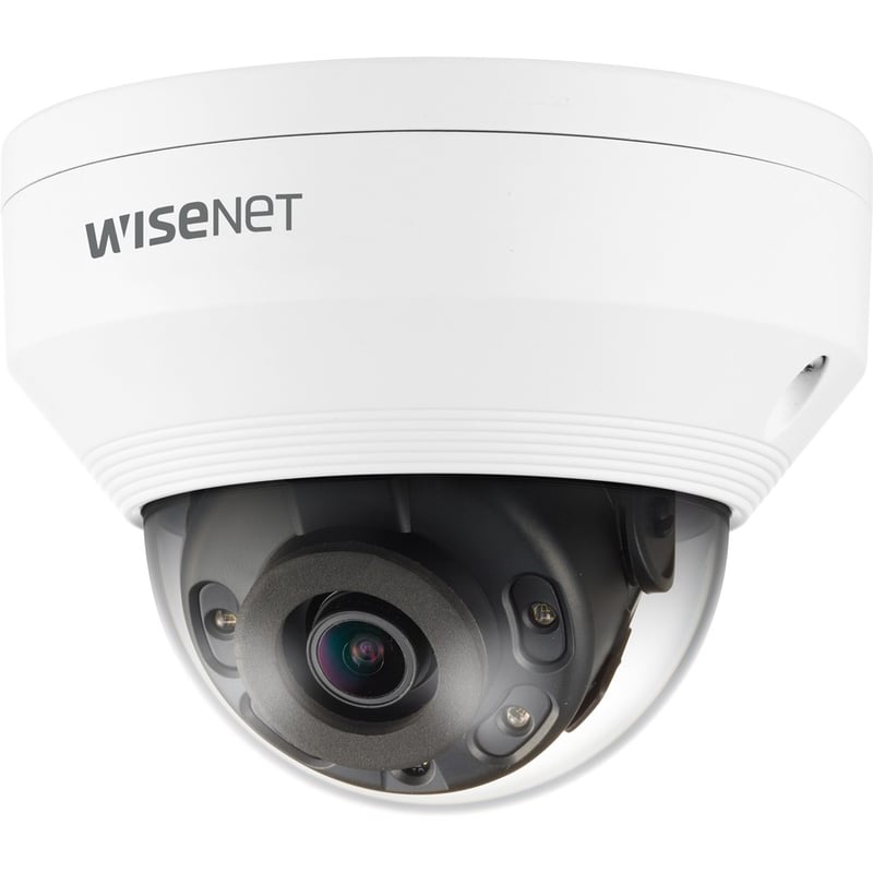 Wisenet QNV-8010R 5 Megapixel Outdoor Network Camera - Color - Dome - White - TAA Compliant - Thumbnail 2