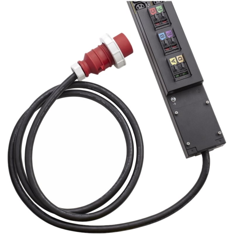 Eaton fuse disconnect rack PDU, 0U, 309-532P6W input, 17.3 kW max, 230/400V, 24A, 10 ft cord, Three-phase, TAA compliant, Outlets: (48) C13 Outlet grip, (12) C19 Outlet grip - Thumbnail 4
