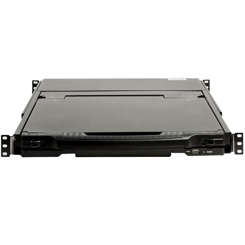 StarTech.com Dual Rail Rackmount KVM Console HD 1080p - DVI/VGA KVM w/17" LCD Monitor - 1U LCD KVM Server Rack Drawer w/Cables USB Support - Thumbnail 3
