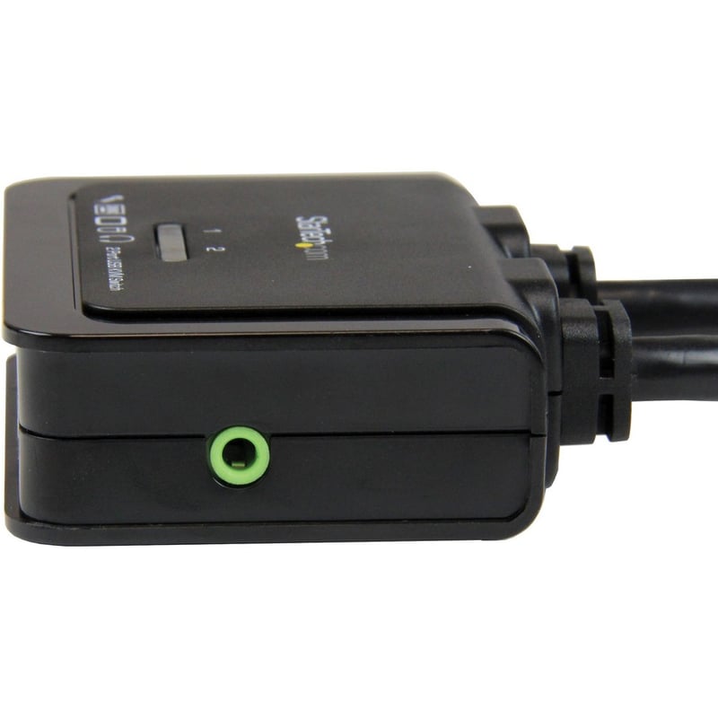 StarTech.com 2 Port USB HDMI Cable KVM Switch with Audio and Remote Switch " USB Powered - Thumbnail 3