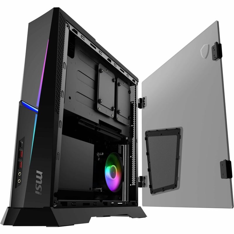 MSI MPG Trident AS 14th MPG Trident AS 14NUD7-677US Gaming Desktop Computer - Intel Core i7 14th Gen i7-14700F Icosa-core (20 Core) - 16 GB RAM DDR5 SDRAM - 1 TB M.2 PCI Express NVMe 4.0 SSD - Black - Thumbnail 2