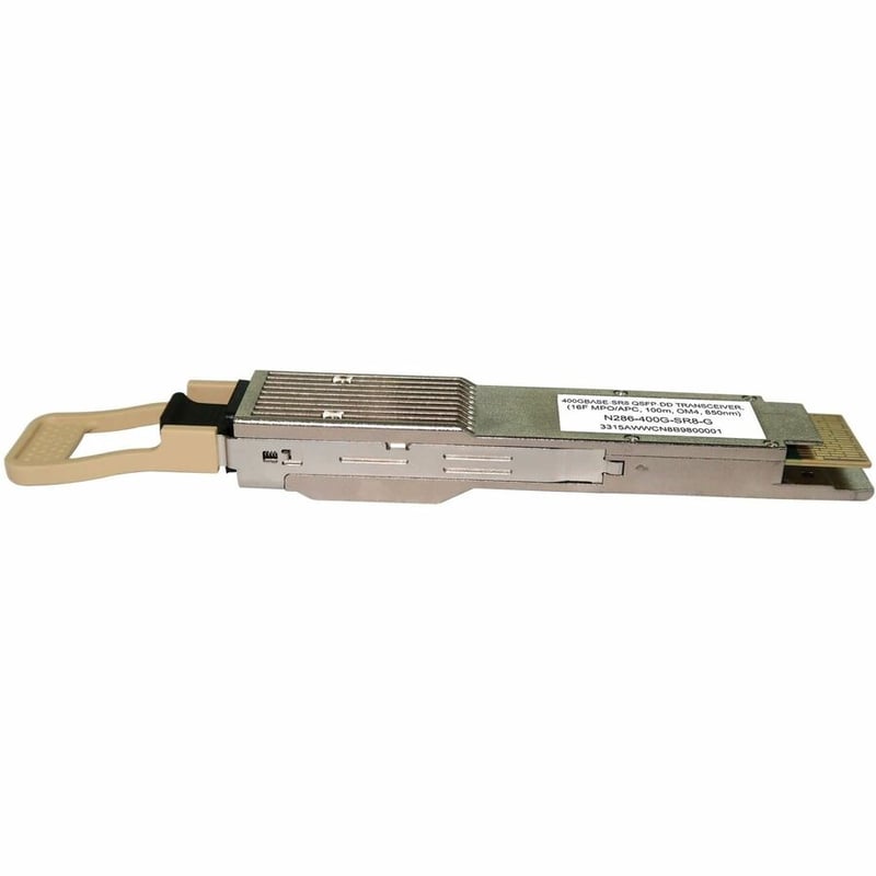 Eaton Tripp Lite Series QSFP-DD Transceiver - 400GBase-SR8, MPO/APC MMF, 400 Gbps, 850 nm, 100 m (328 ft.) - Thumbnail 4