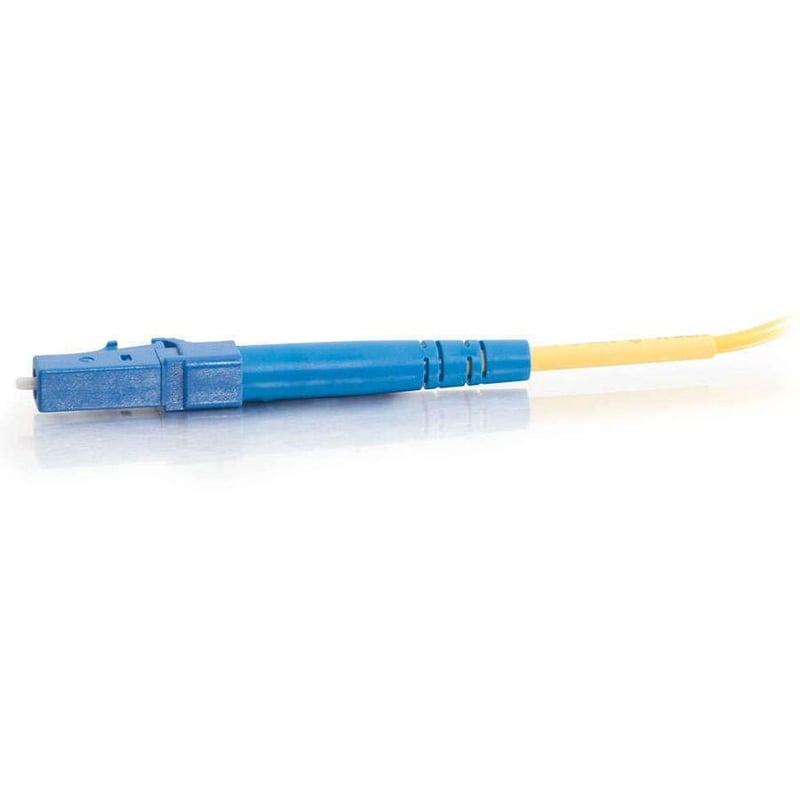 C2G-2m LC-LC 9/125 OS1 Simplex Singlemode PVC Fiber Optic Cable (LSZH) - Yellow - Thumbnail 4