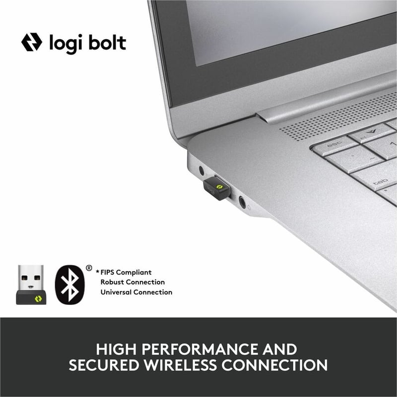 Logitech MX Keys for Business (Graphite) - Brown Box - Thumbnail 2