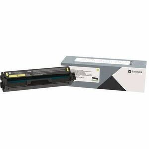 Lexmark Unison Original Standard Yield Laser Toner Cartridge - Yellow - 1 Pack - Thumbnail 1
