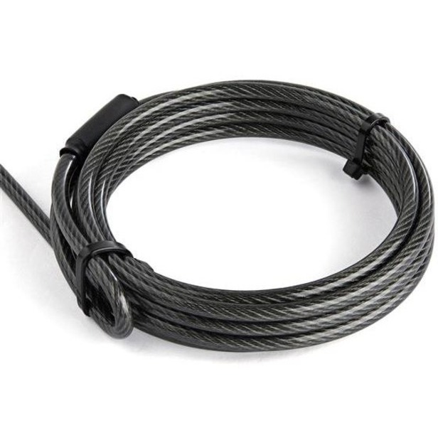 StarTech.com 6.5ft Laptop Cable Lock for Nano Slot Computer/Tablet/Device - Anti-Theft 4 Digit Combination Security Cable Lock - Steel - Thumbnail 3