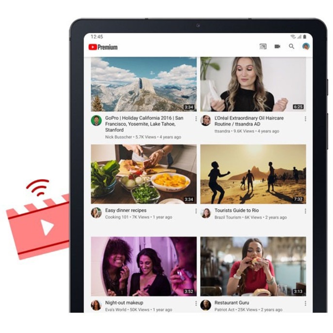 Samsung Galaxy Tab S6 Lite SM-P613 Tablet - 10.4" WUXGA+ - Qualcomm Snapdragon 720G Octa-core - 64 GB - 4 GB Storage - Android 12 - Oxford Gray