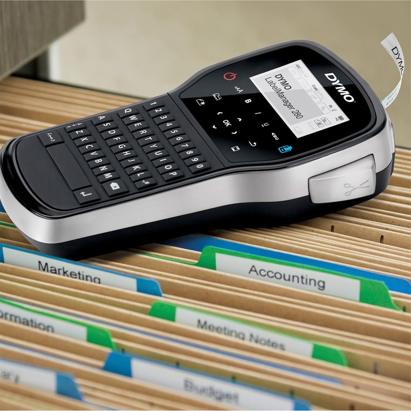 RECHARGEABLE HANDHELD LABEL MAKER WITH PC OR MAC CONNECTION - 1 YEAR WARRANTY - Thumbnail 2