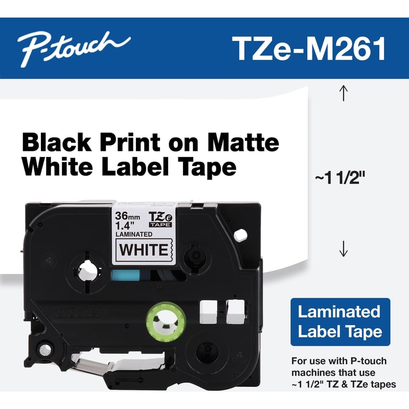 Brother P-touch TZe Label Tape - Thumbnail 1