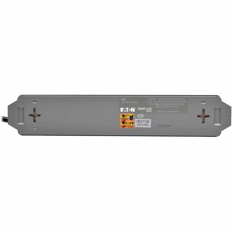 Tripp Lite by Eaton Waber Industrial Power Strip Metal Lighted Power Switch 6-Outlet 6 ft. (1.83 m) Cord - Thumbnail 2