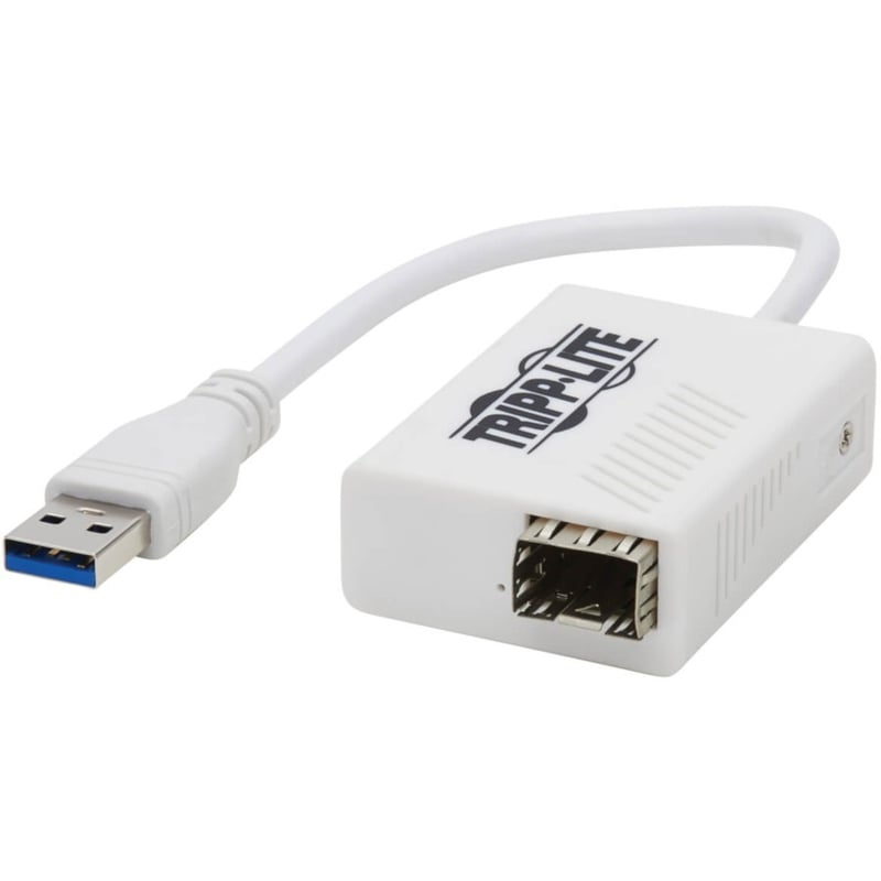 Eaton Tripp Lite Series USB 3.2 Gen 1 to Fiber Optic Gigabit Ethernet Adapter, Open SFP Port for Singlemode/Multimode, 1310 nm, LC - Thumbnail 1
