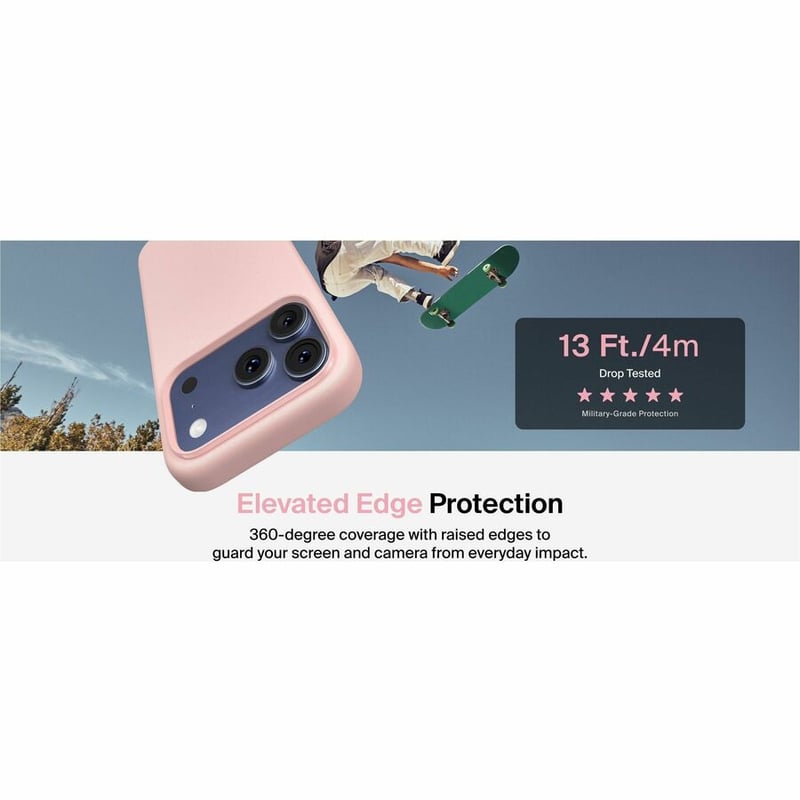 COVER/GRIPTPU/PC17 PRO MAXDUAL LAYERSOFT PINK - Thumbnail 3