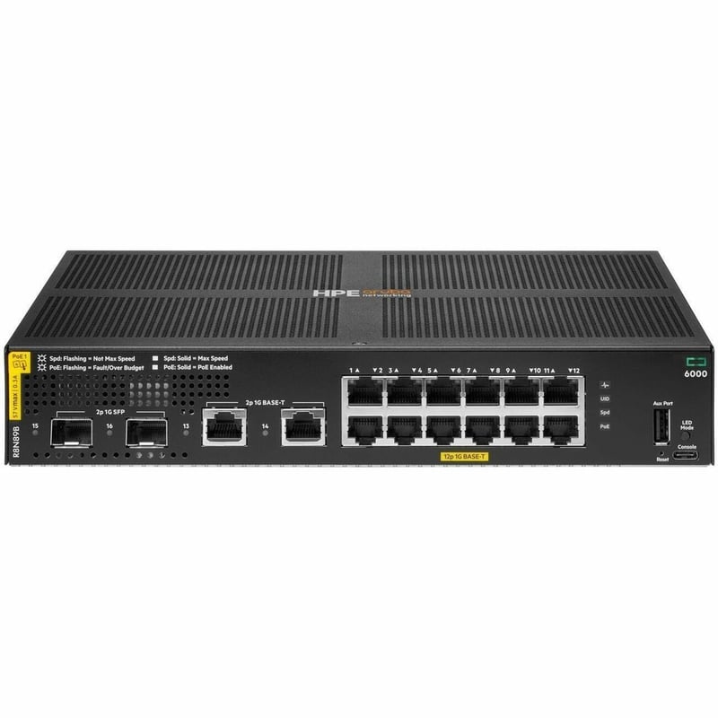 HPE ANW 6000 12G CL4 2F 139W SW US EN PL-WB - Thumbnail 1