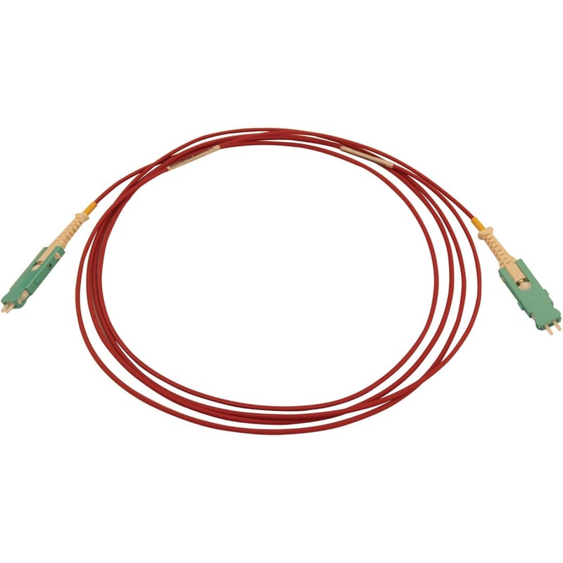 Eaton Tripp Lite Series 400G Multimode 50/125 OM4 Fiber Optic Cable (Duplex SN-PC M/M), LSZH, Magenta, 2 m (6.6 ft.) - Thumbnail 2