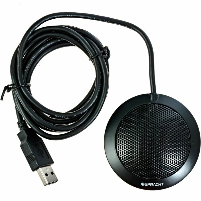 Spracht Wired Microphone - Black - Thumbnail 4