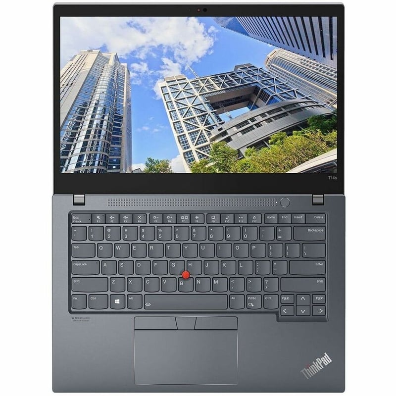 LEN T14S G2 I7-1185G7 REFURB 16G 256SSD 14FHD CAM W11P TCH GR A - Thumbnail 2