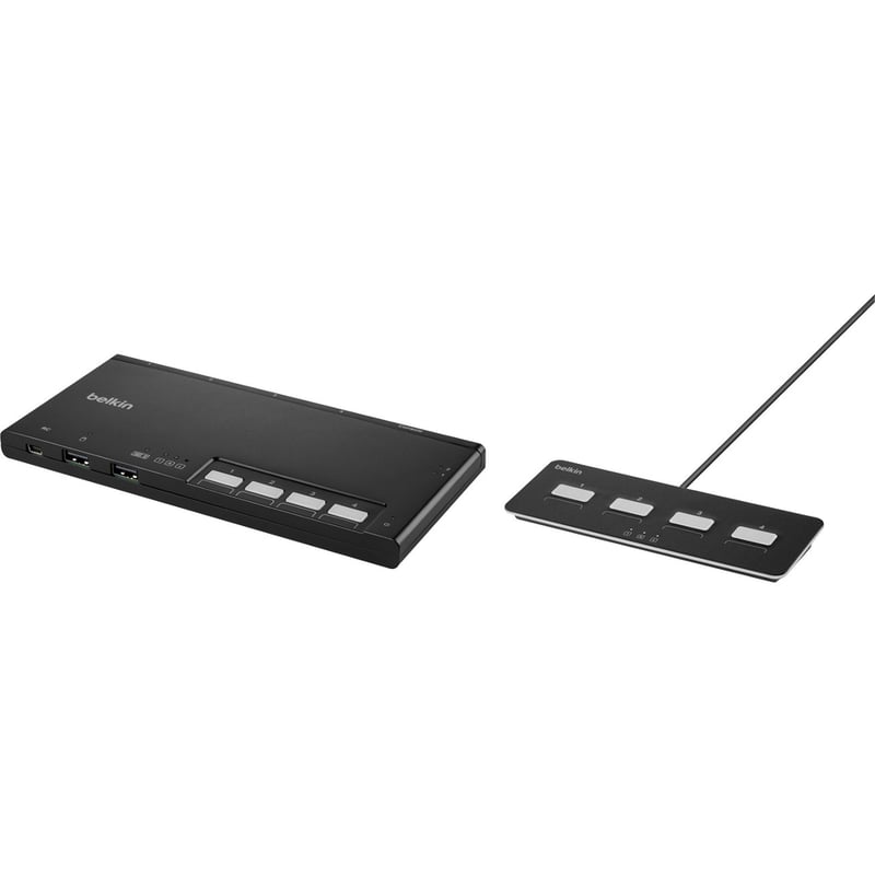 Belkin F1DN204MOD-HH-4 KVM Switchbox - Thumbnail 1