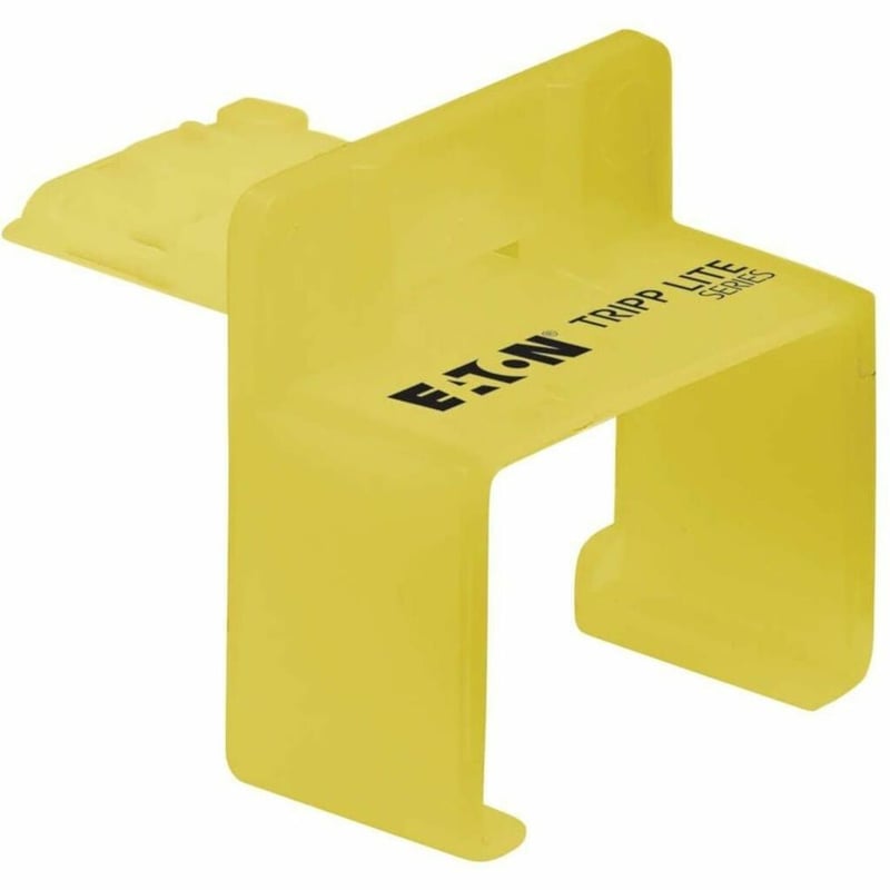 Tripp Lite by Eaton Universal RJ45 Plug Locks Patch Panel Wall Plate Yellow 10 Pack - Thumbnail 1