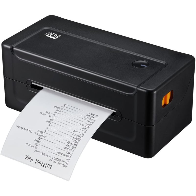 Adesso NuPrint NuPrint 400 Pharmacy, Delivery, Restaurant, Parking Ticket, Transportation & Logistic, Retail Direct Thermal Printer - Monochrome - Receipt Print - USB - Serial - Black - Thumbnail 4