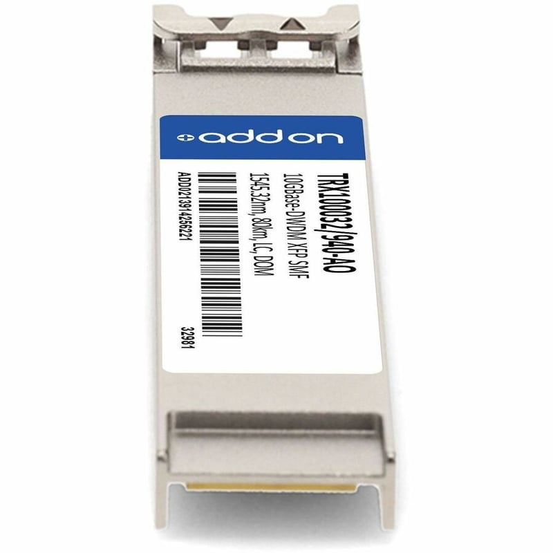 AddOn Infinera® TRX100032/940 Compatible TAA 10GBase-DWDM XFP Transceiver 100GHz (SMF, 1545.32nm, 80km, LC, DOM) - Thumbnail 4