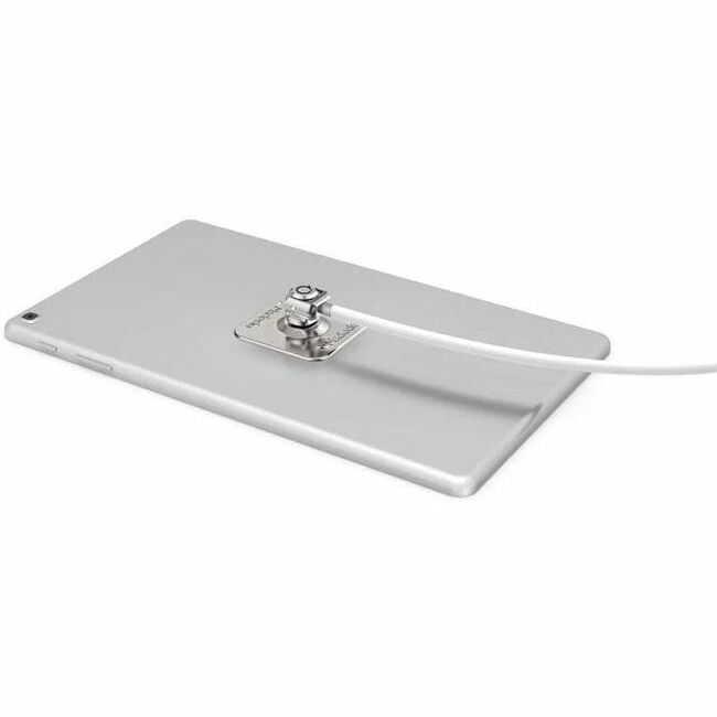 UNIVERSAL TABLET LOCK WITH KEYED CABLE LOCK WHITE