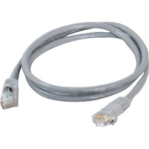 Quiktron Q-Series Patch Cords, CAT6, booted, Gray, 25 FT - Thumbnail 1