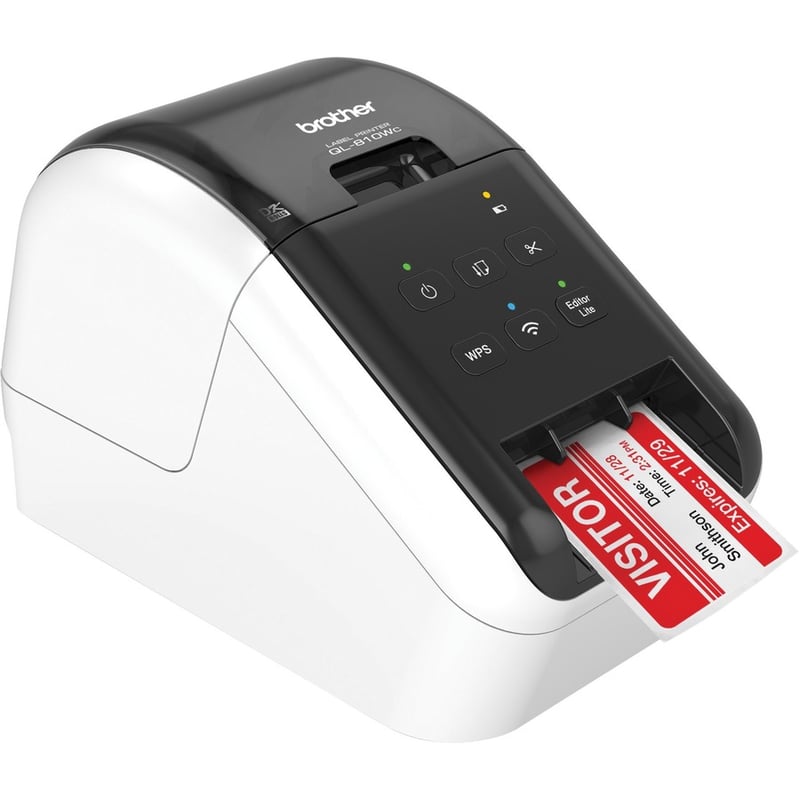 Brother QL-810WC Ultra Fast Label Printer with Wireless Networking - Thumbnail 3
