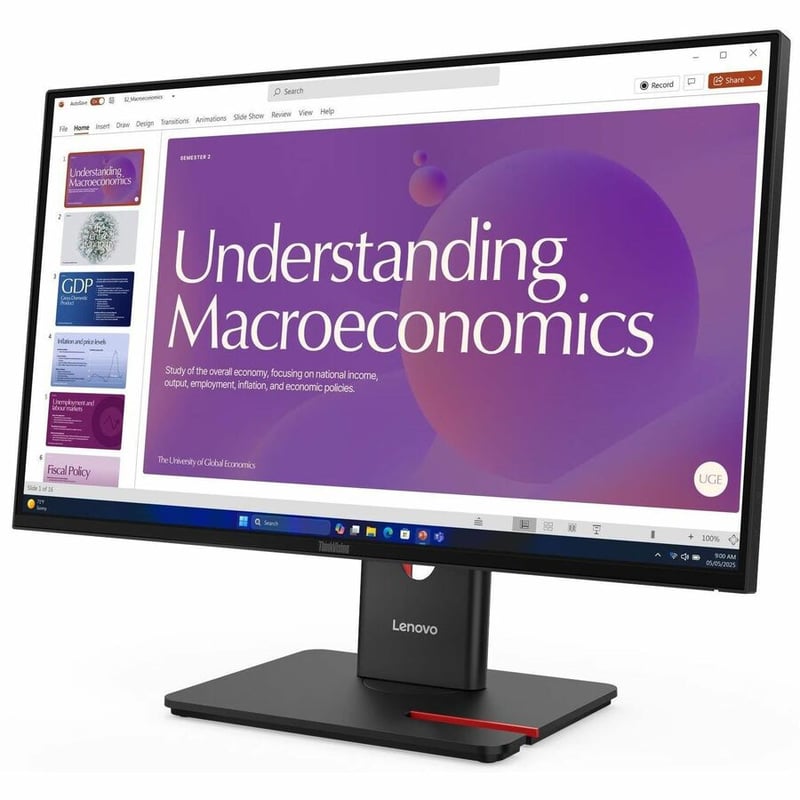 THINKVISION T24D-40 23.8IN IPS PANEL 48-120HZ VARIABLE REFRESH RAT - Thumbnail 2